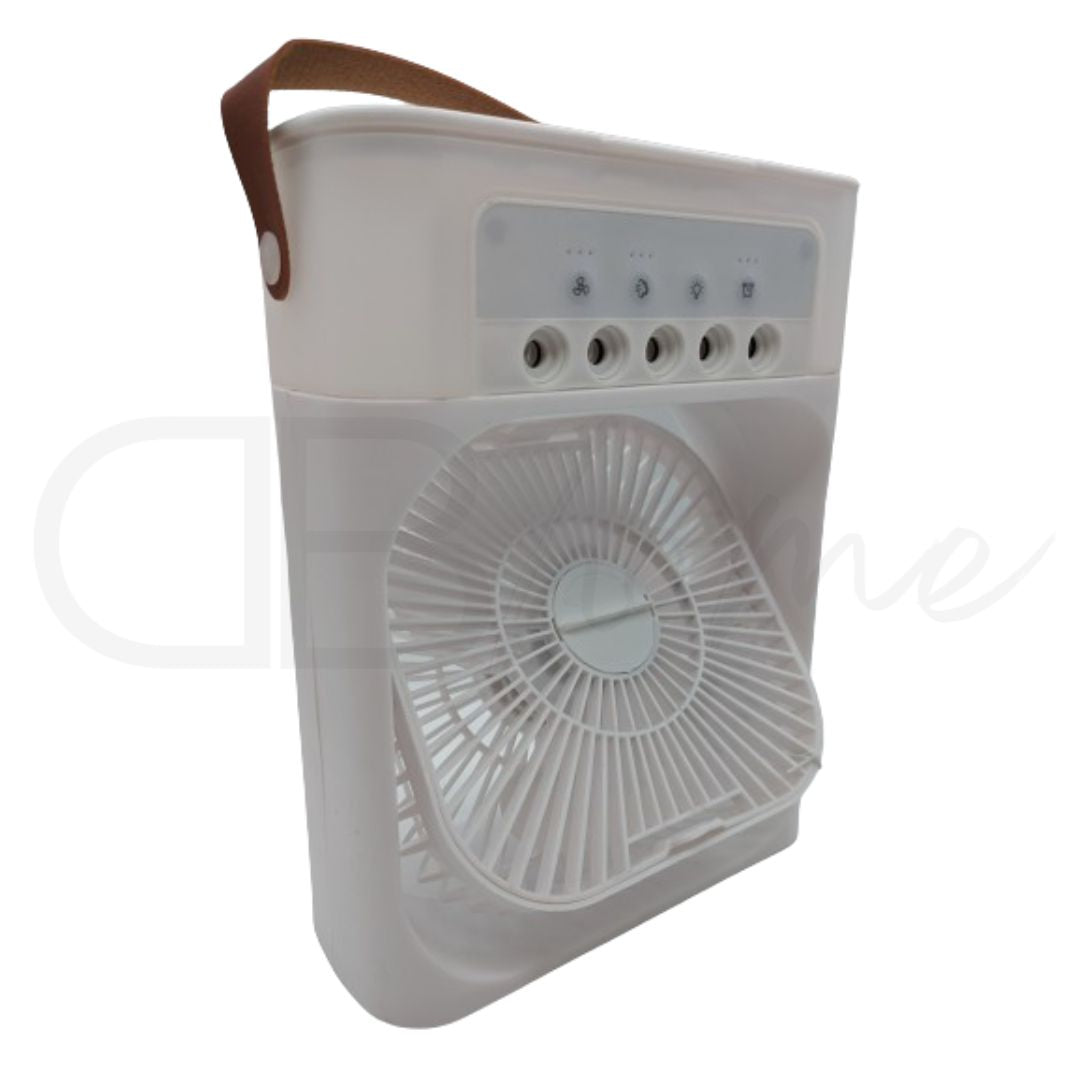 AeroBreeze - Ventilador portátil con pulverizador